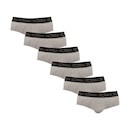 Kit de Cuecas Slip Zorba Comfort - Adulto - 6 unidades - Foto 1