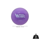 Mini Bola de Pilates Yoga Overball Fisio Antiderrapante Pista e Campo - 25cm - Foto 2