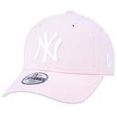 Boné Aba Curva New Era 9Forty MLB New York Yankees - Ajustável - Infantil - Foto 1