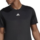 Camiseta adidas Treino Aeroready Hiit Back 3-Stripes - Masculina - Foto 3