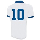 Camisa Liga Retrô Brasil Branco Estrelas 10 - Masculina - Foto 3