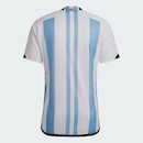 Camisa adidas Argentina 1 Copa Do Mundo 2022 - Masculina - Foto 2