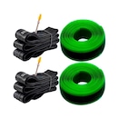 Kit de 2 Câmara de Ar MTB Pirelli Aro 29 48mm Schrader Bico Fino + 2 Fita Anti Furo - Foto 1