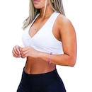 Kit de Top Fitness com Bojo Belmento Nadador - Feminino - 2 Unidades - Foto 2