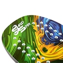 Raquete de Beach Tennis Sland Spin Brazilian Flag Full Carbon + Raqueteira - Foto 3
