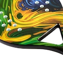 Raquete de Beach Tennis Sland Spin Brazilian Flag Full Carbon + Raqueteira - Foto 5