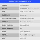 Bicicleta Aro 29 - Drais Revolution - Freio a Disco - Câmbio Shimano Deore - 12V - Foto 7