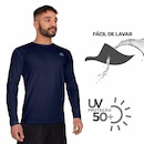 Camiseta Manga Longa Dry Basic SS Muvin Proteção UV50 - Masculina - Foto 4