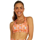 Top Fitness Alto Giro Dupla Face com Bojo - Adulto - Foto 1