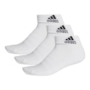 Meia Cano Médio adidas Cushioned Ankle - 3 pares - Masculina - Foto 1