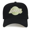 Boné Aba Curva New Era 9Forty NBA Los Angeles Lakers - Snapback - Adulto - Foto 3