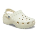 Sandália Crocs Classic Platform Clog W Bone - Unissex - Foto 2
