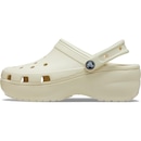 Sandália Crocs Classic Platform Clog W Bone - Unissex - Foto 3