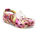 Sandália Crocs Classic Marbled Clog Electric - Unissex - Foto 2