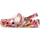 Sandália Crocs Classic Marbled Clog Electric - Unissex - Foto 3