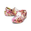 Sandália Crocs Classic Marbled Clog Electric - Unissex - Foto 4
