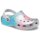 Sandália Crocs Classic Clog Glitter - Infantil - Foto 2