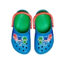 Sandália Crocs Classic Funlab I Am Pj Masks Clog Grass - Infantil - Foto 5
