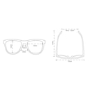 Óculos de Sol Hupi Brile - Unissex - Foto 5