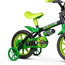 Bicicleta Nathor Black Aro 12 - Freio Tambor - Infantil - Foto 2