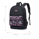 Kit Mochila Onbongo Escolar + Estojo Impermeável Bolsa - 14 Litros - Foto 4