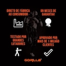 Kit de Boxe com Luvas de Boxe 12 Oz + Bandagem Muay Thai + Protetor Bucal + Mochila Gorilla For Fight - Foto 6