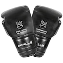Luva Boxe 12Oz Lifestyle Essencial Black Classic Gorilla Muay Thai kickboxing Fight Combate - Foto 2
