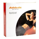 Kit de Pilates Athletic com Anel de Pilates - 38cm + Bola de Ginástica - 65cm com Bomba + Faixa Elástica - Foto 4