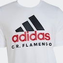 Camiseta adidas do Flamengo Gráfica DNA - Masculina - Foto 3