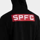 Blusão de Moletom com Capuz do São Paulo FC Estampado DNA - Masculino - Foto 3