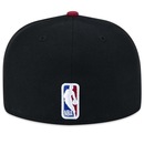 Boné Aba Reta New Era 59Fifty Miami Heat Tip-Off - Fechado - Adulto - Foto 4