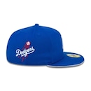 Boné New Era 5950 Los Angeles Dodgers Aba Reta Azul - Foto 5