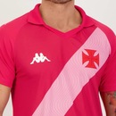 Camisa Polo do Vasco Kappa Supporter Edição Especial - Masculina - Foto 4