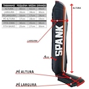 Caneleira Spank PRO Sparring - Adulto - Foto 6