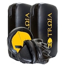 Kit de Luta Troia: Aparador de Chute + Manopla de Soco Sport - Adulto - Foto 1