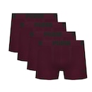 Kit Cuecas Boxer Puma Microfibra sem Costura - 4 Unidades - Adulto - Foto 1