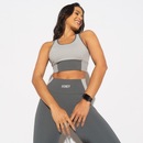 Top Fitness Honey Be Nadador com Detalhe Vazado nas Costas TP1439 - Adulto - Foto 1