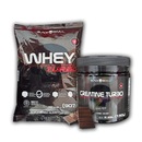 Kit Black Skull com Whey Turbo - 907g + Creatina Turbo - 150g - Foto 1