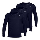 Camiseta Muvin Dry Basic LS Manga Longa FPS50 - 3 unidades - Masculina - Foto 1