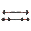 Kit Musculação Completo Yangfit com Barra Anilha + Halter Kettlebell - 30kg - Foto 4