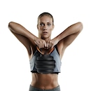 Kit Musculação Completo Yangfit com Barra Anilha + Halter Kettlebell - 30kg - Foto 8