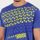 Camisa do Brasil Futfanatics Five Star - Masculina - Foto 4