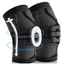 Joelheira Compressão Veiddorn Pad Silicone Aço flexível Estabilidade Cross - Foto 1