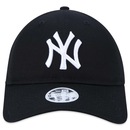 Bone Aba Curva New Era 9Twenty Mlb New York Yankees - Strapback - Feminino - Foto 2
