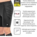 Bermuda Térmica de Goleiro Poker com Espuma Skill - Masculina - Foto 4