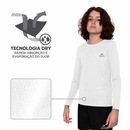 Camiseta Muvin Manga Longa Dry Basic LS FPS50 - Infantil - Foto 4