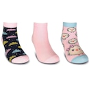 Meias Cano Curto Antiderrapante Hoahi Altomax - Infantil - Foto 4