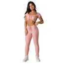 Conjunto AVA Fitness com Top + Calça Legging - Feminino - Foto 3