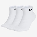 KIt de Meias Cano Curto Nike Everyday Lightweight - Masculina - 3 Pares - Foto 1