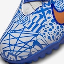 Chuteira Society Nike Jr Zoom Mercurial Vapor 15 Academy CR7 - Infantil - Foto 7